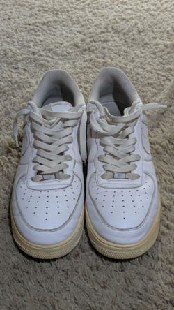 White Nike Air Force 1's Lows / Size 13