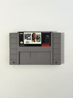 Madden NFL 95 (Super Nintendo SNES, 1994) Cartridge Only & Tested