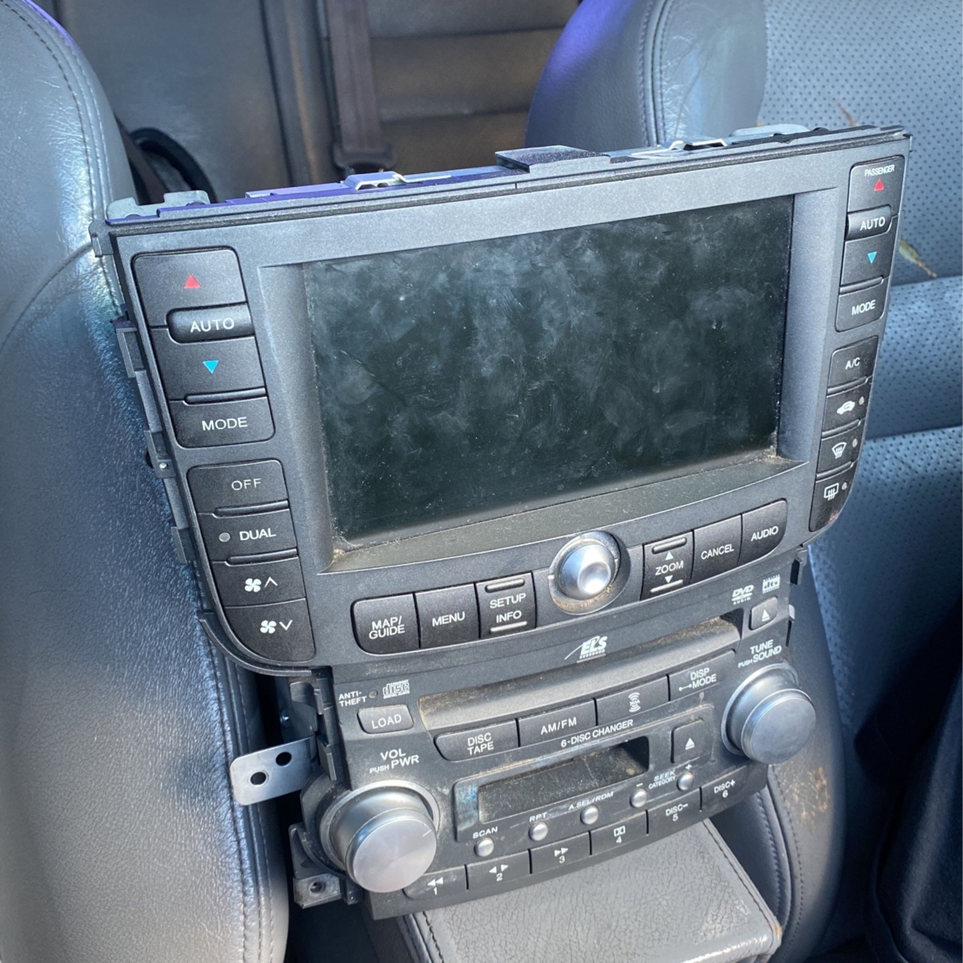 Acura TL Radio Screen 