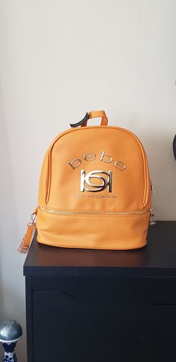 New BEBE Kayla Backpack Large Apricot Color 