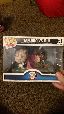 Demon Slayer Tanjiro VS Rui Funko