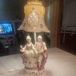 Vintage Porcelain Lamp