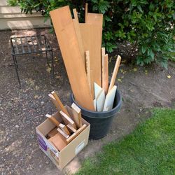 Free Leftover Wood Pieces