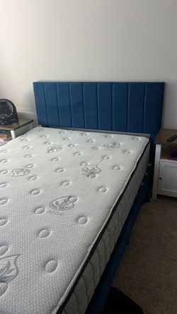 Brand new full bed.