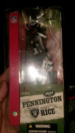 Mcfarlane Toys, Chad Pennington & Jerry Rice