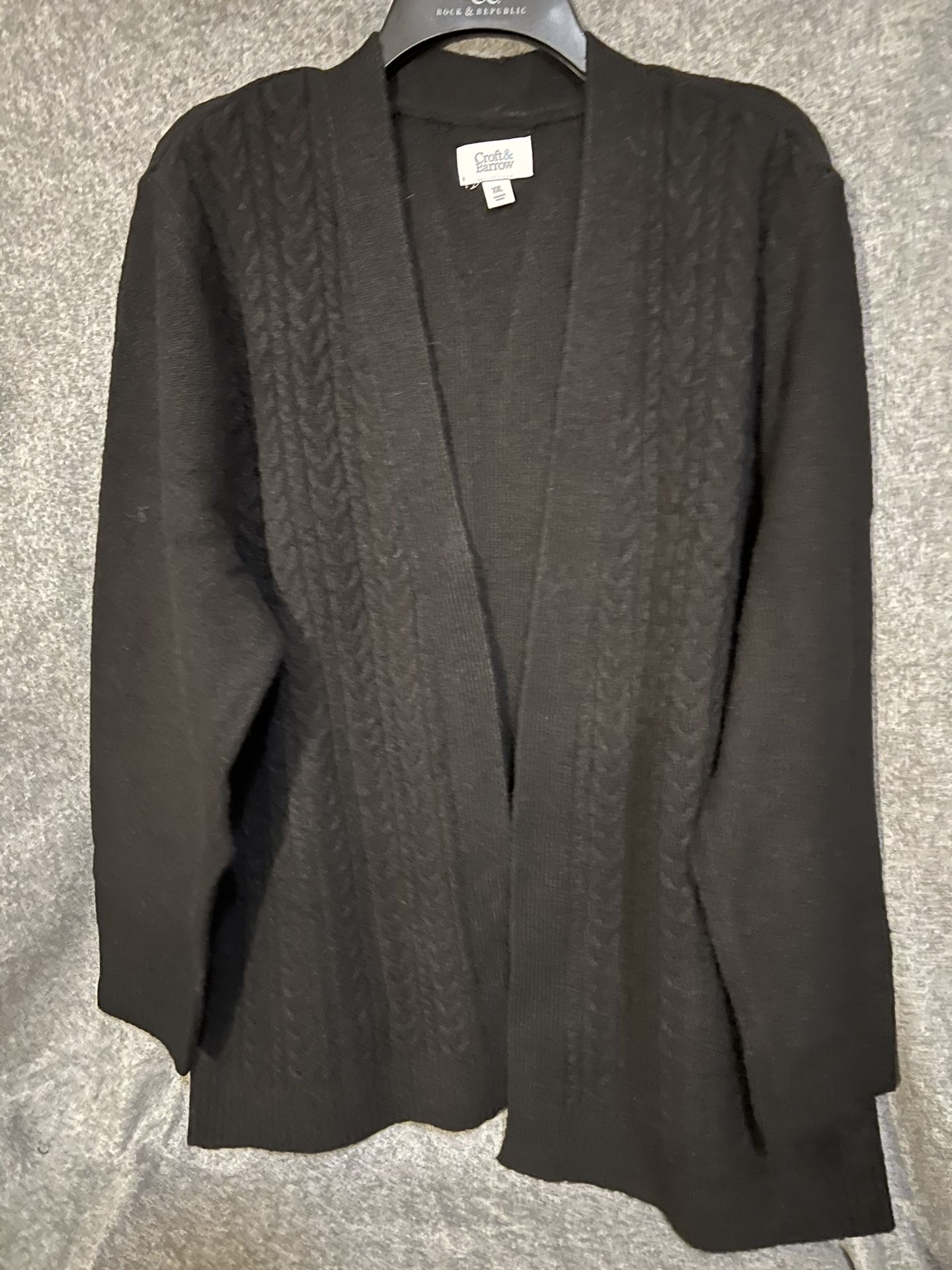 Women’s Black Cardigan Sweater