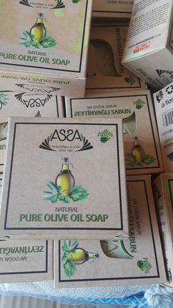 Turkish pure olive oil soap bar