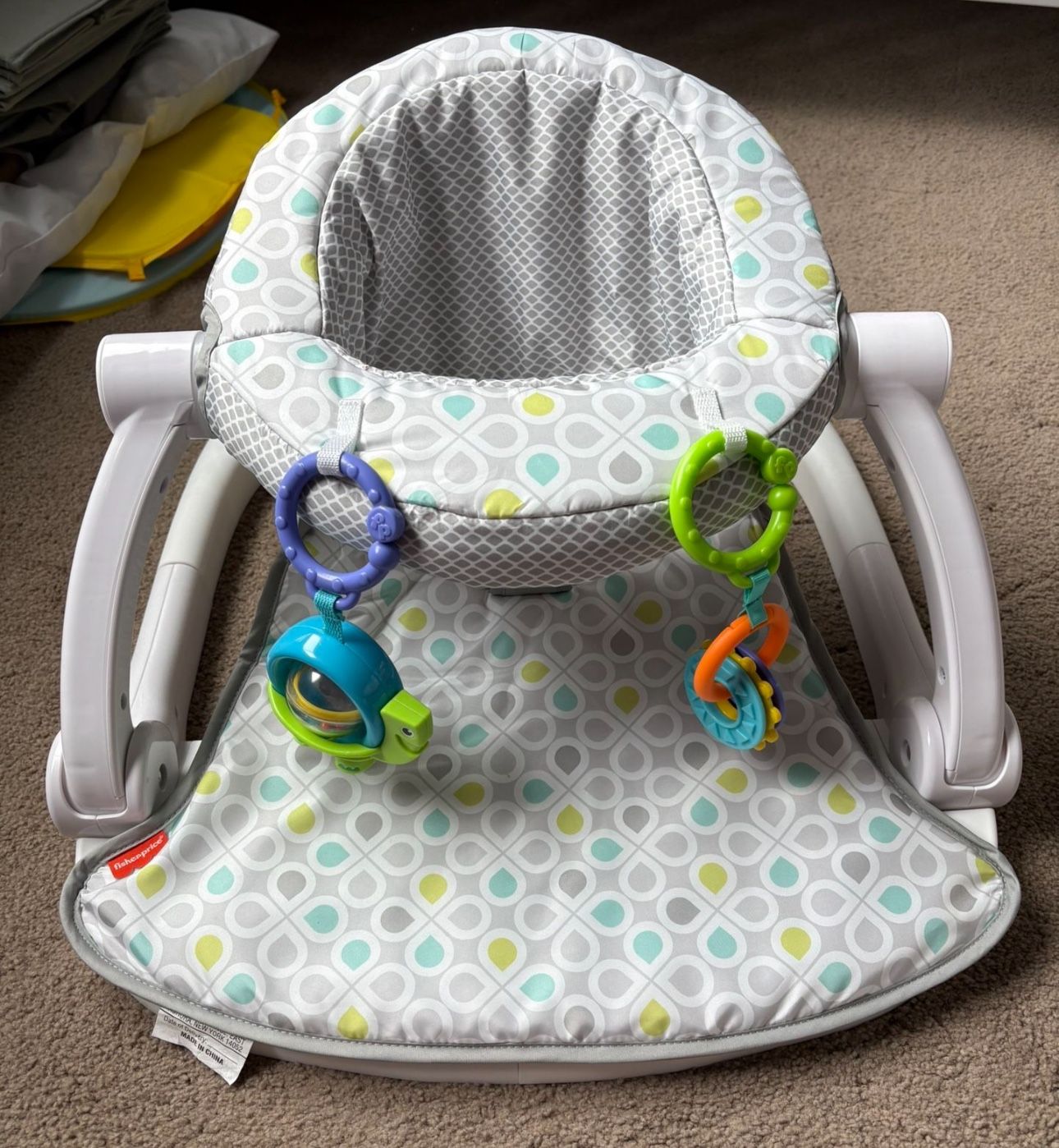Portable Baby Chair Sit Me Up Floor Seat Fisher Price