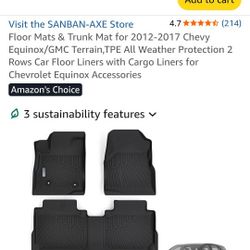 Floor Mats & Trunk Mat for 2012-2017 Chevy Equinox/GMC Terrain