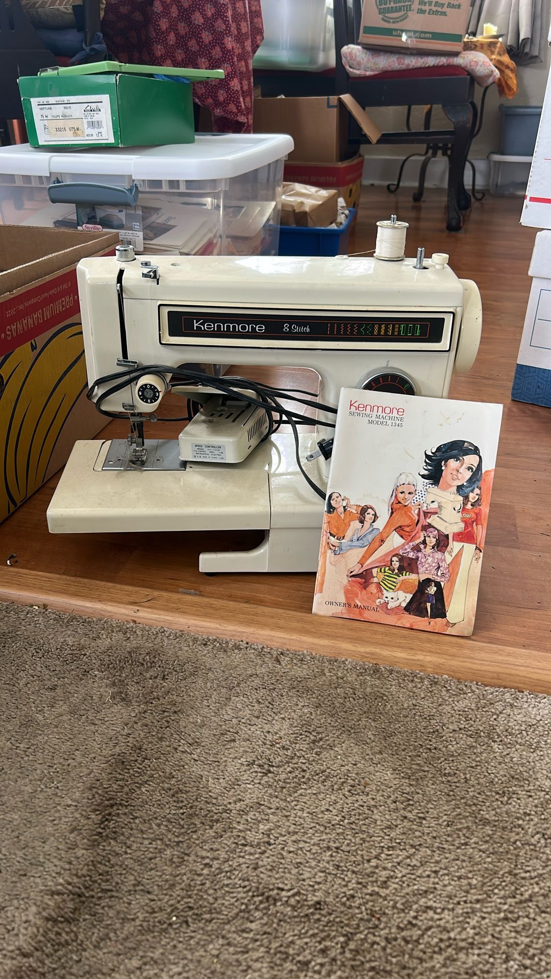 Kenmore 8 Stitch Sewing Machine Model 1345