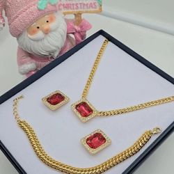 Solo Collar Y Aretes 