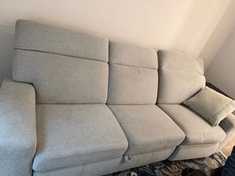 recliner fabric couch