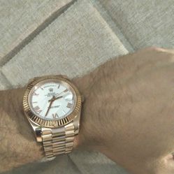 Luxury Watch Rose Gold 40mm Day Date Presidential 