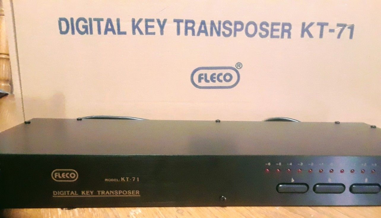Fleco model kt-71 digital key transpose, rack mount