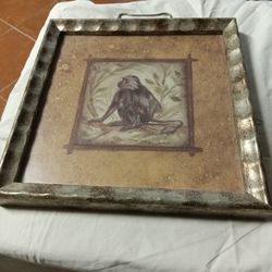 Monkey Bunch Picture Frame