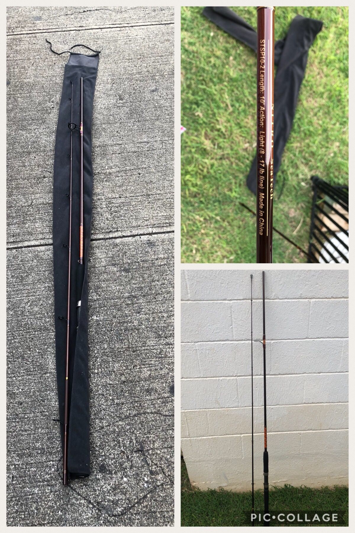 Nitro sea tech 10ft whipping pole