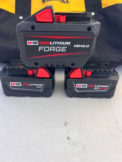 HD 12.0 Forge Milwuakee battery