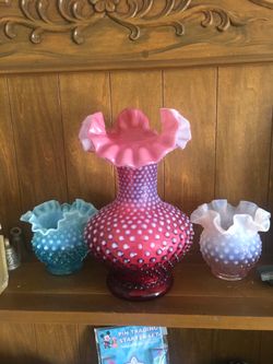 Vintage Fenton vases