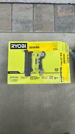 RYOBI 18v Brad Nailer 18ga