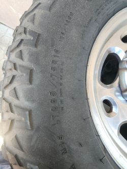 16 tire and rims