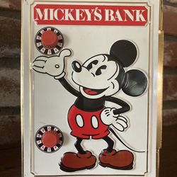 Disney Collectible Mickey Bank-Make An Offer!