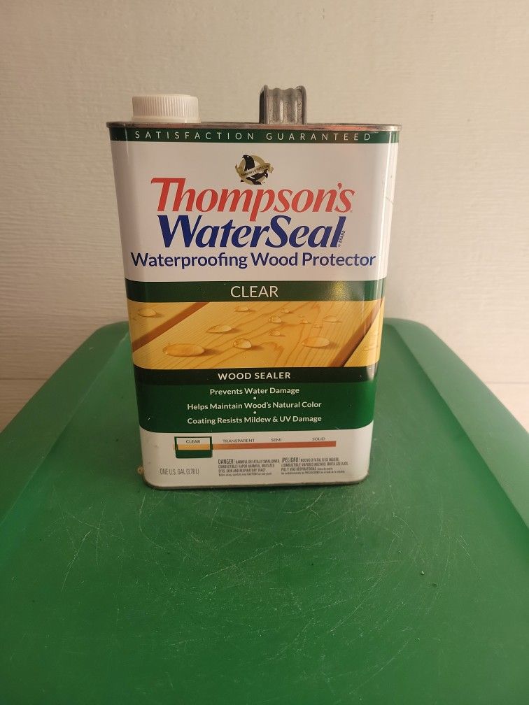Sealed Thompson Water Sealer