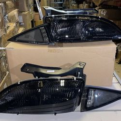 Chevy Cavalier Smoked Headlights for 1995 to1999