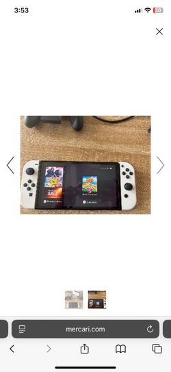 Nintendo Switch OLED White Console