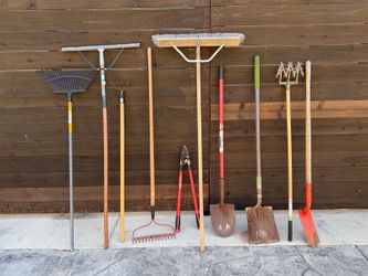 Garden tools selling set together $120 thanks