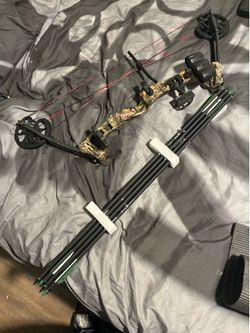 Hunting bow and arrow