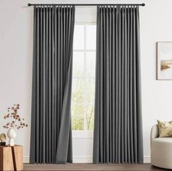 Blackout curtains Dark Grey