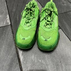 Green Triple S’s  Balenciagas