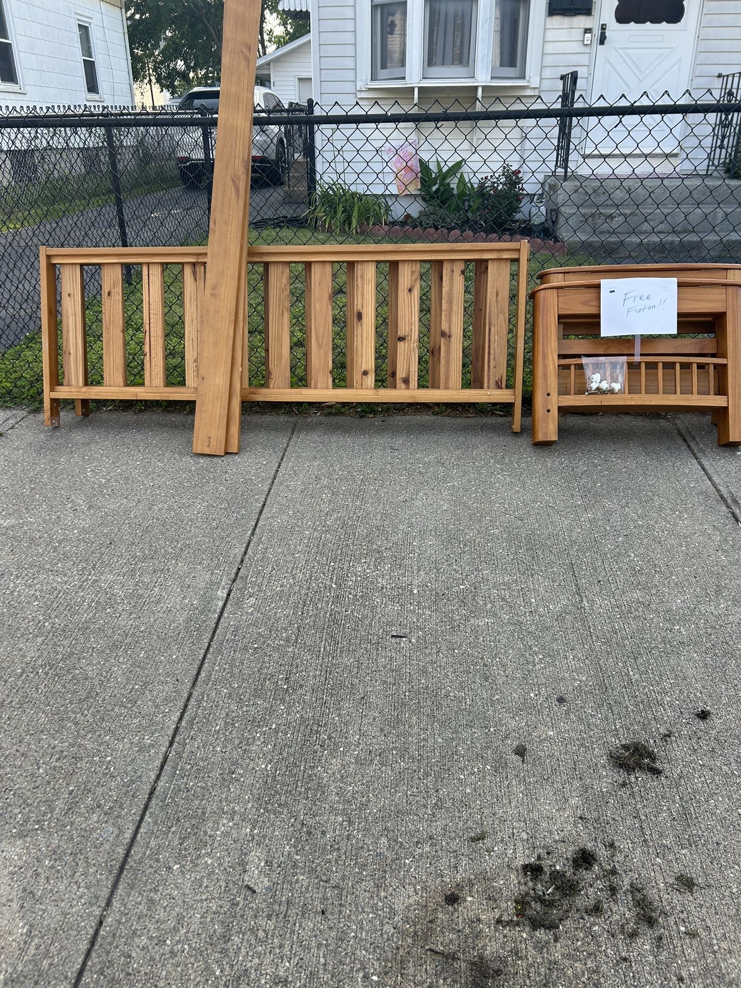 Wooden Futon