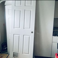  3 Doors 30”x80” Including Installed Cat Door 