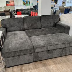 Sleeper Sofa With Storage Chaise 50% OFF Huge Blowout Sale 