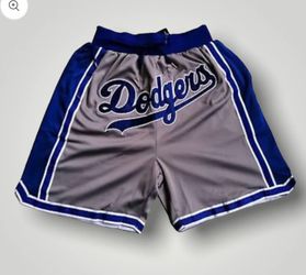 Dodgers grey shorts NWT stitched (S, M , XL, 2X)