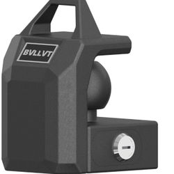 BVLLVT Heavy Duty Trailer Hitch Lock For 2 5/16" Ball Coupler - Adjustable Locking Mechanism Design - Anti-Theft Solid Steel Coupler Lock For RV, Boat