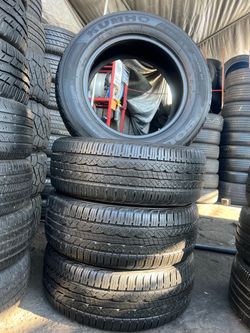 4 Kumho 225/60/16 Installation Included