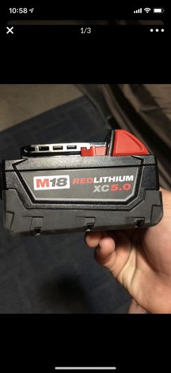 Milwaukee M18 5.0 battery (New)