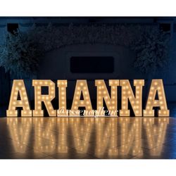 Marquee Letters And Numbers 