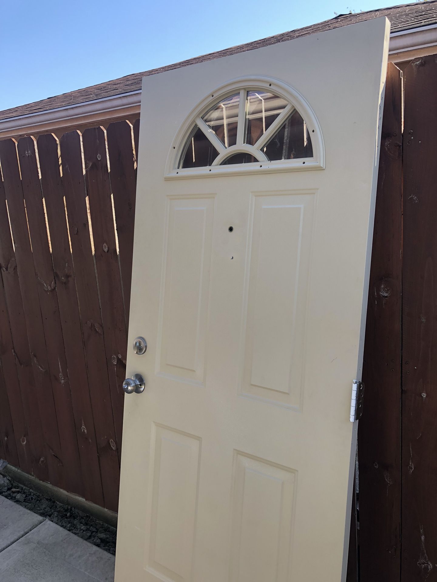 Steel Door (Size Is On Pictures)