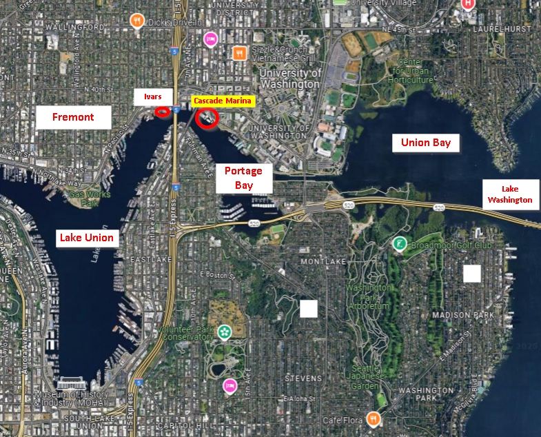 50’ Covered Slip - Parking & Security - Portage Bay