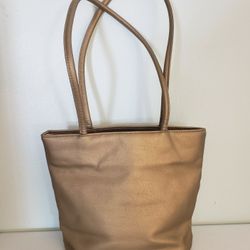 Bueno Women’s Gold Purse Faux Leather Medium Shoulder 