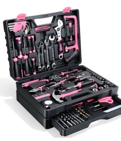 Tool Set- 412 Piece Home Repair/Auto Tool Kit, Storage Organizer with Drawers, Toolbox Storage Case