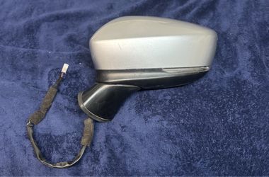 2017 Mazda 6 Left Driver Mirror Assembly Sonic Silver Metallic 6 Wire