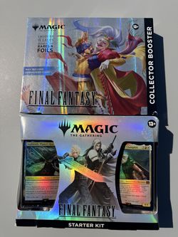 Magic the Gathering Final Fantasy Collector Booster & Final Fantasy Starter Kit