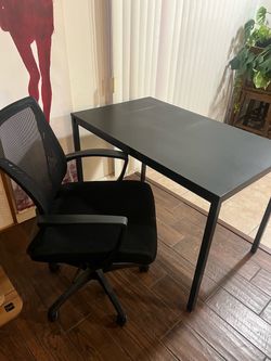 Desk and Chair