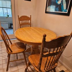 Table and 3 chairs
