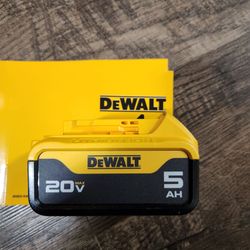 Battery Dewalt 5AH 50each
