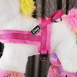 Didog Soft Pink Padded Reflective Dog Strap Escape Proof Harness Size XS $25